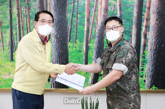 동해안 해안 경계철책 관련 협약식