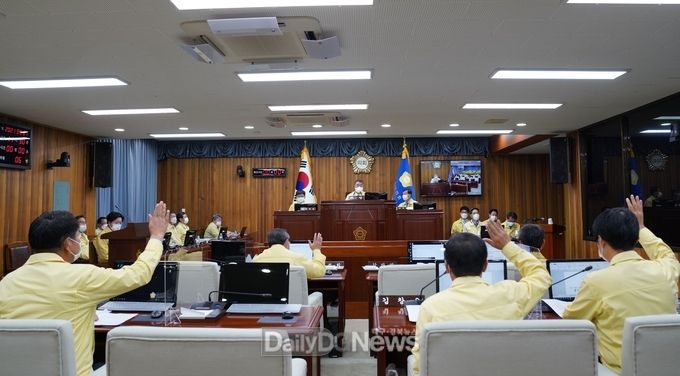 제250회 울진군의회 임시회 개최
