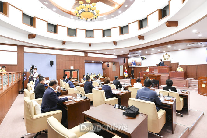 김천시의회, 제223회 임시회 폐회