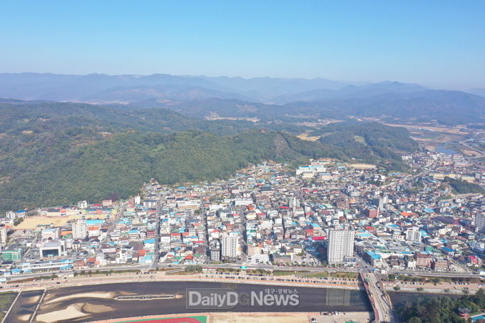예천읍 전경