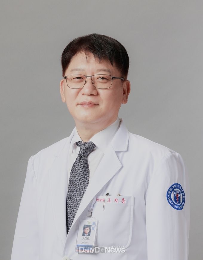 아시아 부인과 로봇수술학회 회장으로 취임한 조치흠 계명대 동산병원 교수. (사진=계명대 동산병원 제공)