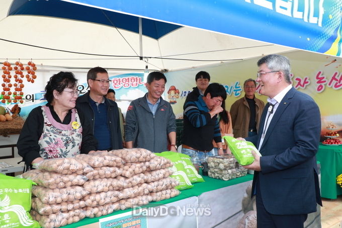 예천농산물 축제 장면