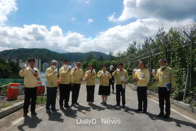 제230회 경산시의회 임시회 중 산업·건설위원회 현지 확인·점검 실시