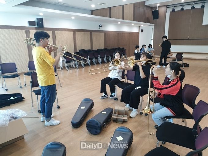 영양군청소년오케스트라 시범운영