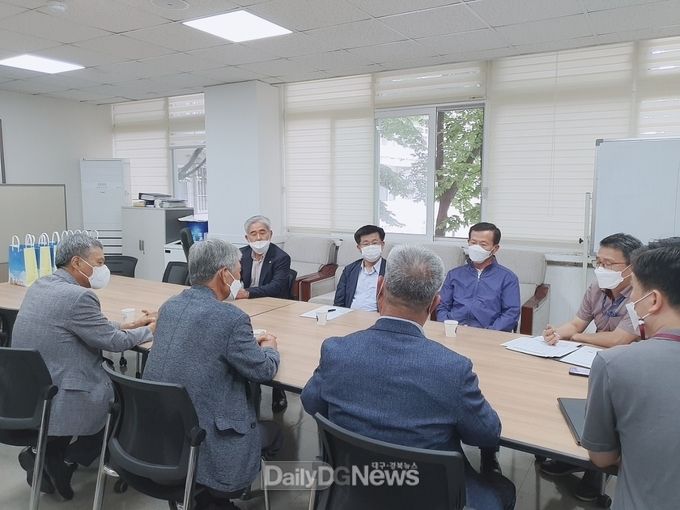 통합신공항 이전지원 위원회 상임위, 지역민심 전달 위한 대구시 방문
