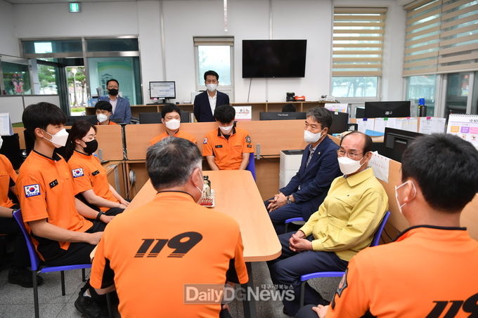 추석 명절 치안과 안전 책임지는 관계기관 격려