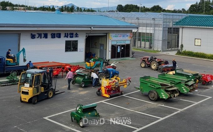 성주군, 고가 농기계임대로 농가경영비 절감