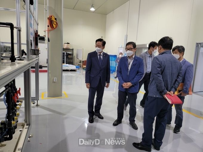 하대성 경제부지사, 추석 명절 산업재해 대비 영세사업장 방문