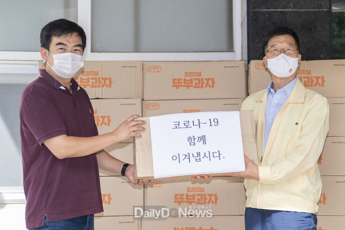 울릉팜스토리, 코로나19 대응 근무자 격려 간식 기부