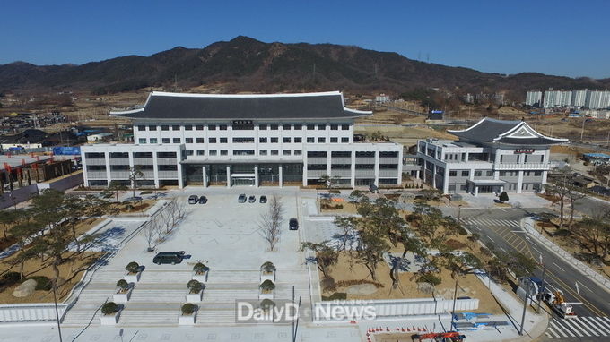 예천군청 전경