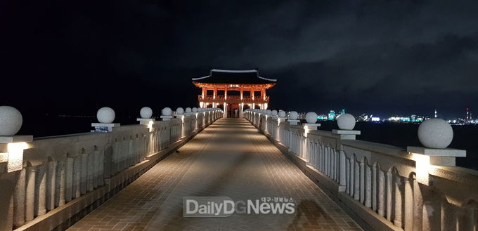 새롭게 단장한 포항 영일대 해상누각, 더욱 안전하게 돌아왔다