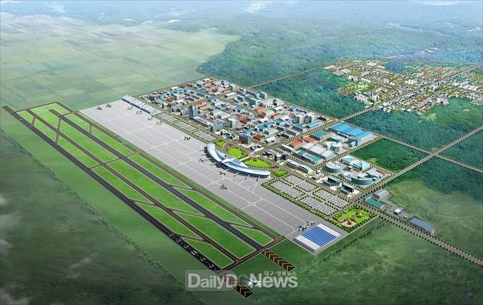 대구·경북통합신공항 조감도. (사진=대구시 제공)
