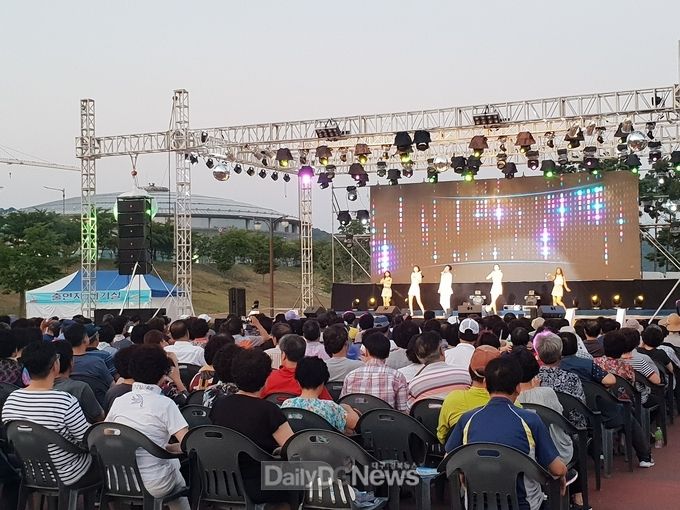 안동시, 2021 낙동강 버들섬 음악제 공연