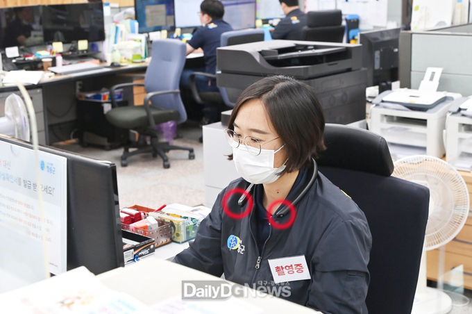 청송군, 직원에 대한 폭언·폭행 예방 위한 휴대용 블랙박스 웨어러블 캠 도입 운영