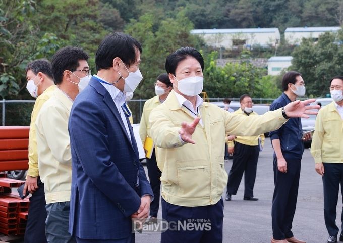 외국인 근로자 코로나19 확진자 급증에 따른 기업체 현장점검