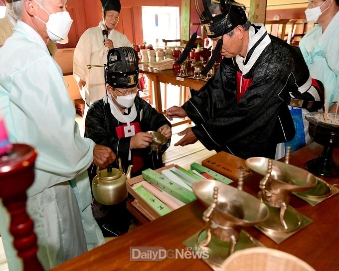 고령향교 추계 석전대제 봉행
