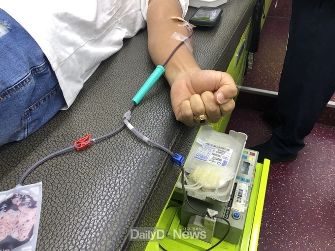 경북도청 공무원들, 건강나눔 사랑의 헌혈