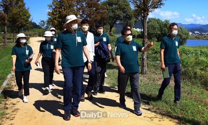 칠곡군, 9월 28, 30일 양일간에 걸쳐 주요 산책로 점검