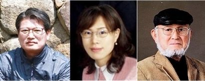 사진 왼쪽부터 김상호 상주향토문화연구위원, 김순한 영남대 역사학과 객원교수, 최충랑 씨