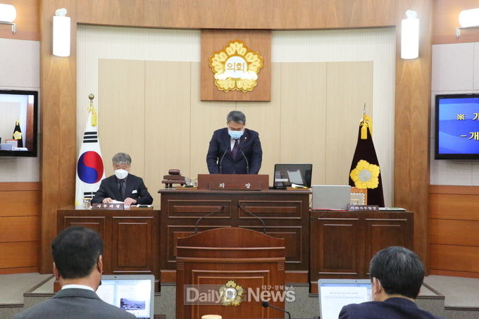 봉화군의회가 18일부터 임시회를 개회한다