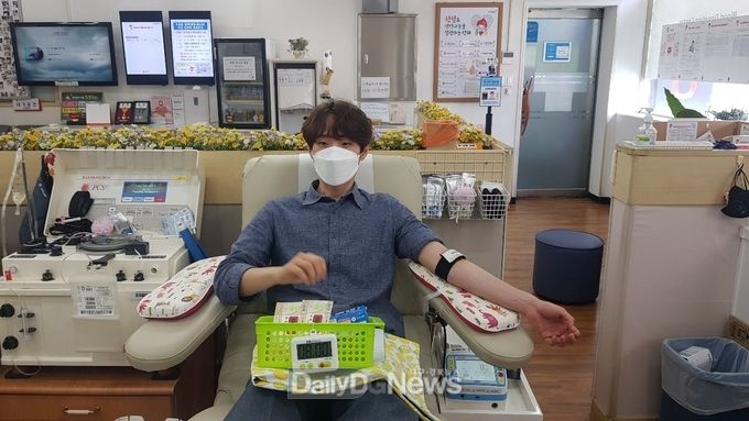 경상북도문화관광공사 북부지사(안동) 및 안동레이크골프팀 임직원 사랑의 헌혈운동 동참