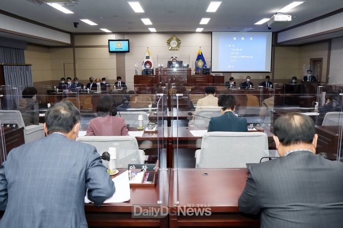 상주시의회, 제210회 임시회 개회