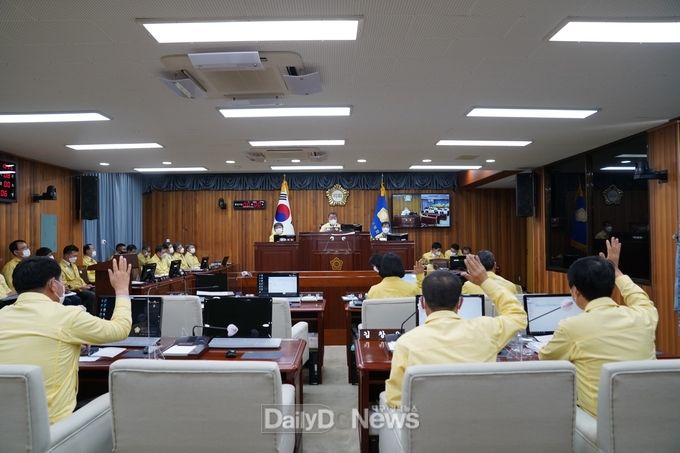 제252회 울진군의회 임시회 폐회