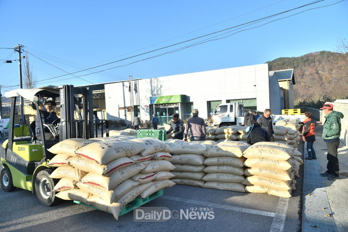 청송군, 2021년산 공공비축미곡 매입