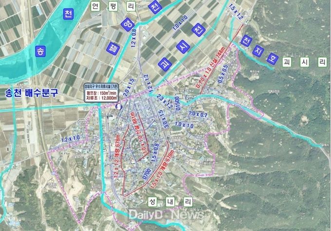 영덕군, 영해지구 상습침수지역 도시침수예방사업 국비확보