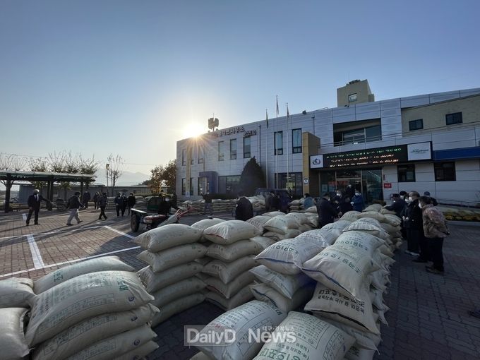 청도군, 2021년산 공공비축 건조벼 매입 개시
