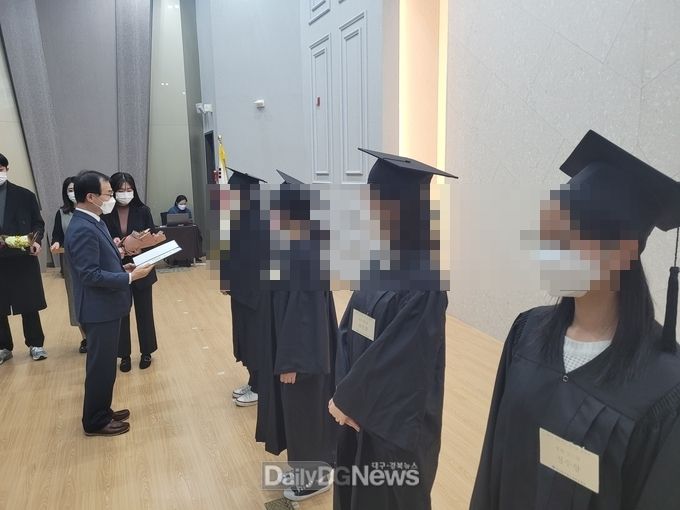 25일 안동에서, 2021 경상북도 꿈드림 졸업식 개최