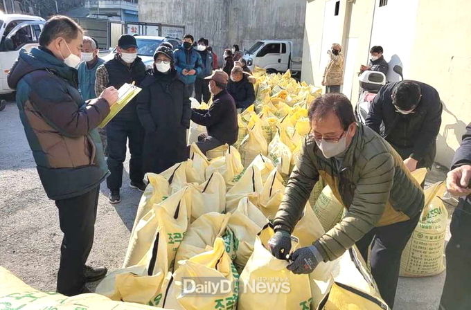 경주시, 15일 산내면 시작으로 23일까지 팥 수매 진행