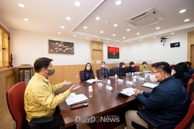 이희진 영덕군수, 민원담당 공무원과 소통 간담회 가져
