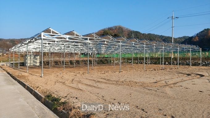 경북 봉화약용작물연구소, 영농형 태양광 재배 연구시설 준공