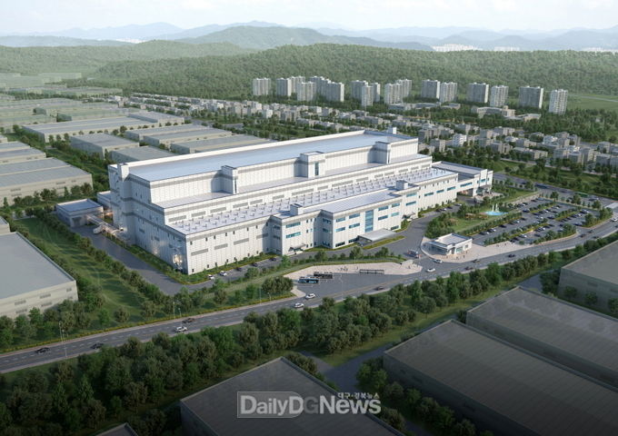 구미형 일자리 LG BCM 공장 조감도