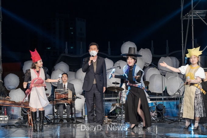 거리예술축제 개막식 사진