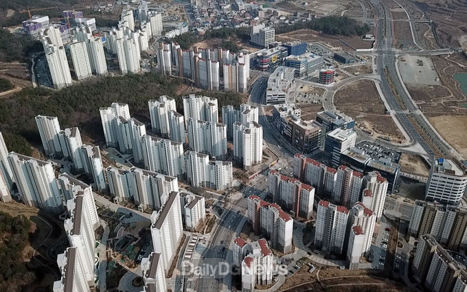 경북도청 신도시 전경