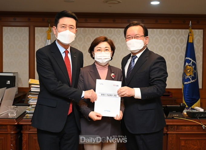 이강덕 포항시장, 국무총리 면담 통해 국가 균형 발전 정책 촉구