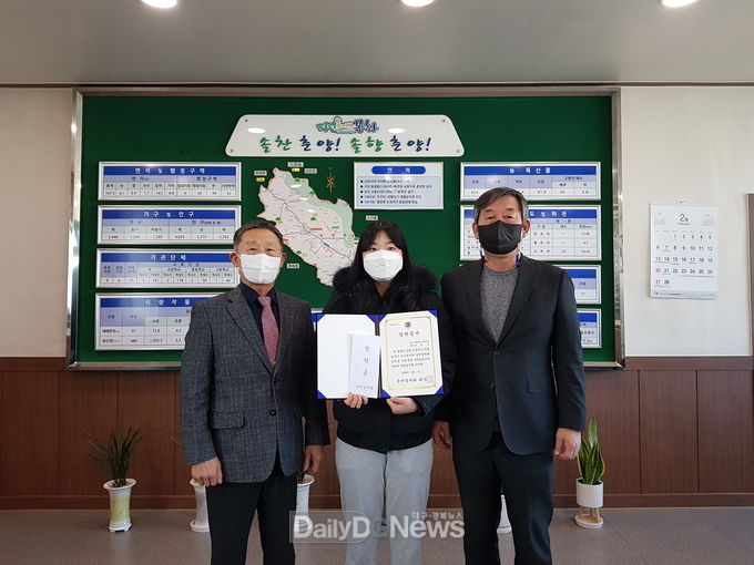 운천장학회 장학금 전달식