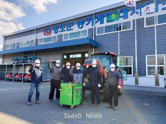 청도군, 농기계임대사업 활성화에 탄력