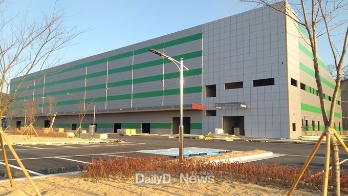 6월 준공을 목표로 진행되고 있는 봉화군 농산물종합산지유통센터