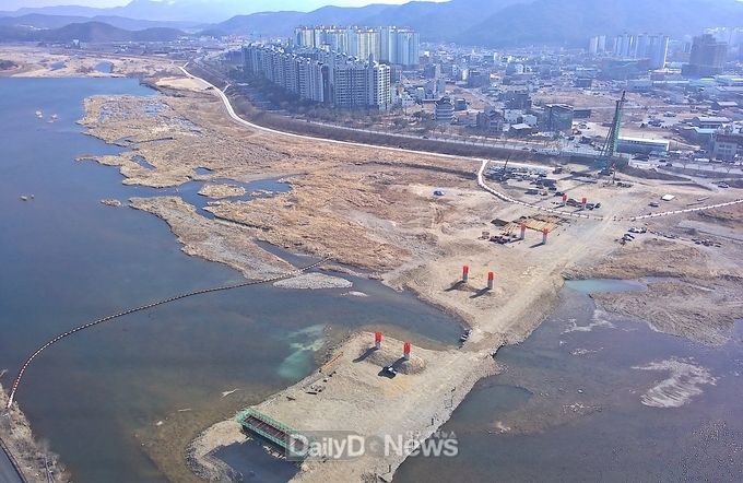 경주시민 오랜 숙원 ‘제2금장교 조성사업’···올해 공정률 50% 목표로 순항
