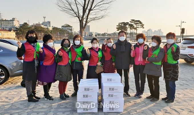 영천시) 영천스타사랑봉사단, 울진 화재현장 구호물품 전달