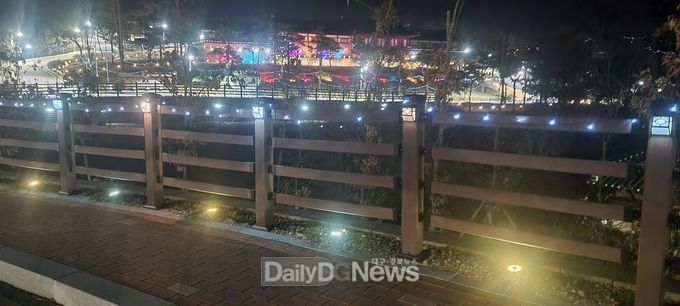 영양군, 장계향문화체험교육원 야간 경관조명 설치