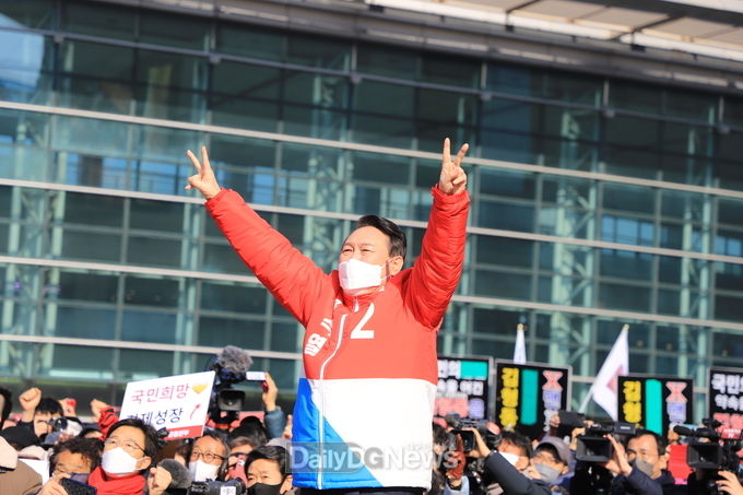 윤석열 제20대 대통령 당선인. (사진=이준호 기자)