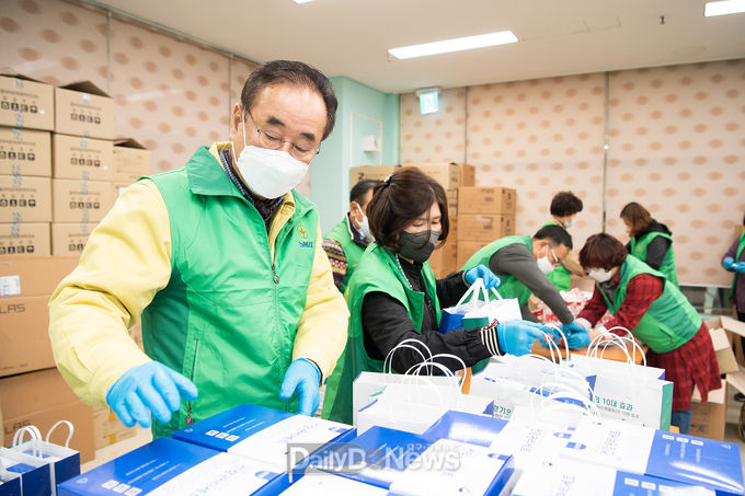 구미시새마을회와 함께 하는 코로나19 극복 현장