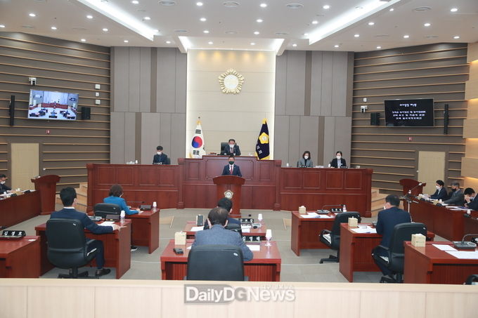 성주군의회, 제8대 마지막 임시회 개회