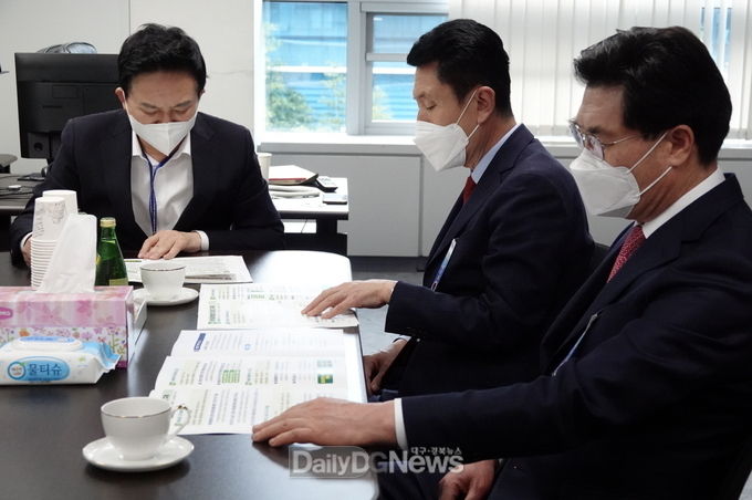 이강덕 포항시장, 원희룡 인수위 기획위원장 면담 자리에서 지역공약 건의