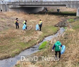 칠곡군 약목면, 새봄맞이 환경정화 활동 전개