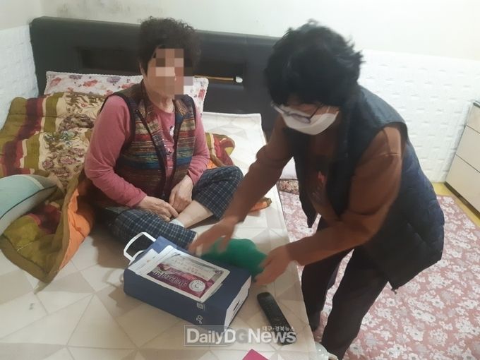 성주군이웃사촌복지센터, 성주읍 대흥2리 “두루두루봉사단”활동 점검